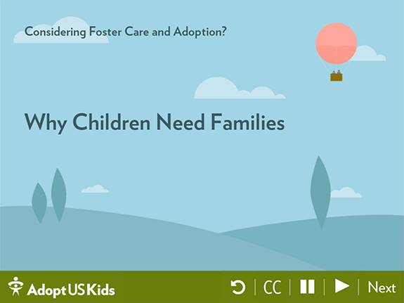 Title page image for Why Children Need Families