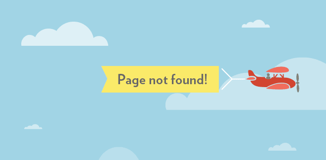 Error 404 - Page not found.